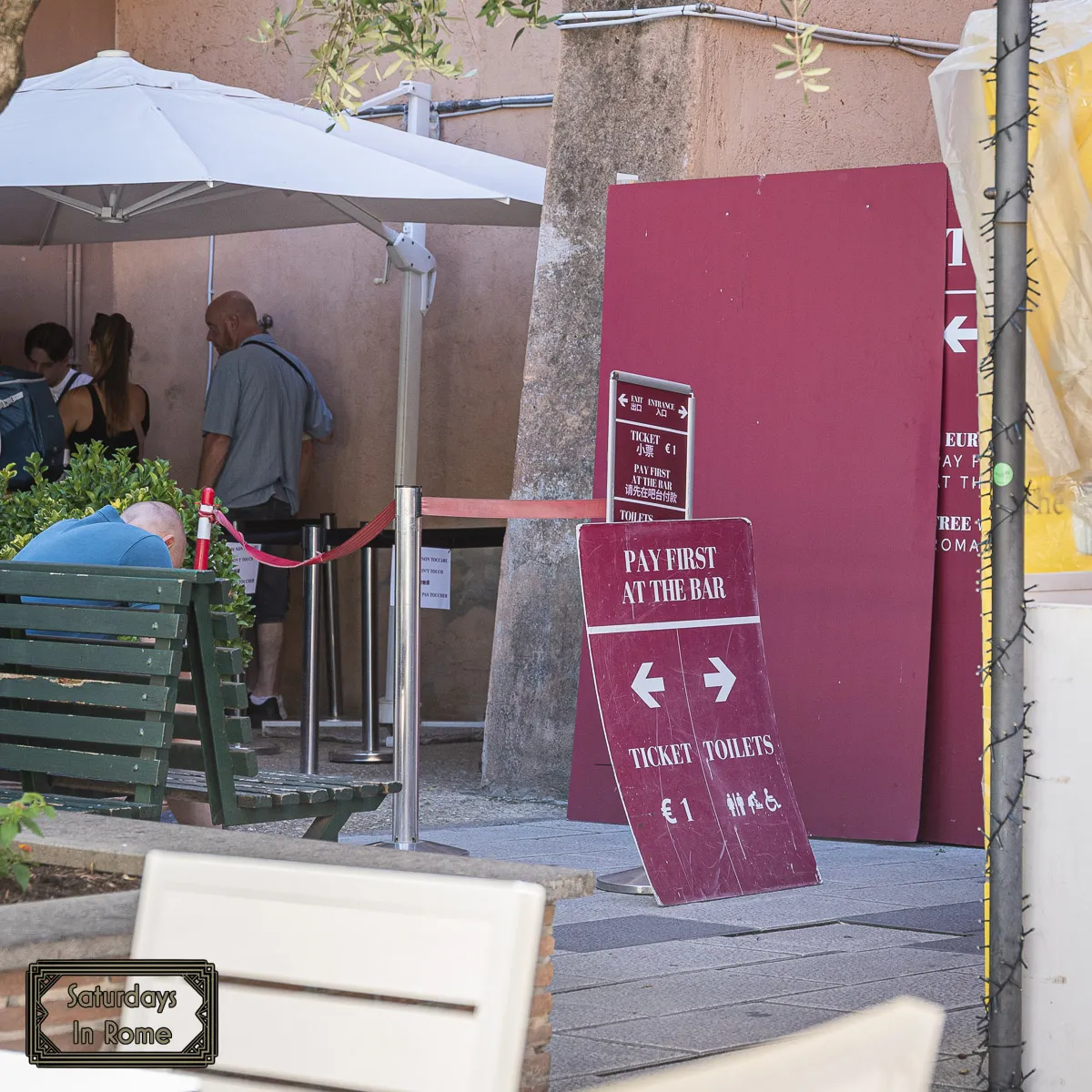 Rome Tourist Pass - Public Pay Restrooms