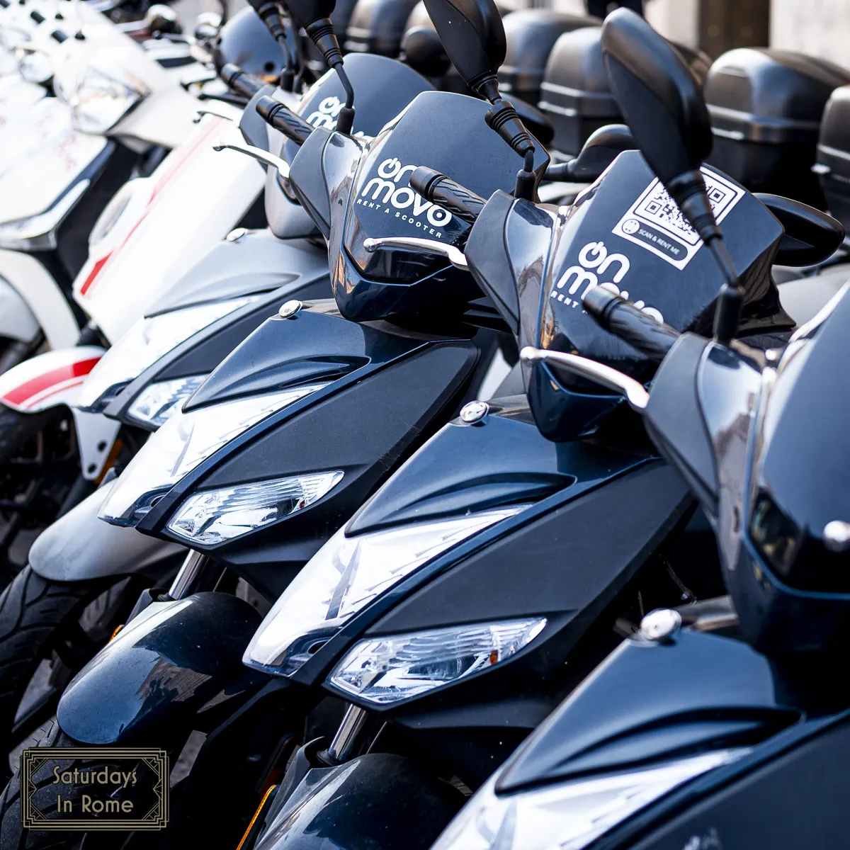 Vespa Rentals In Rome - Charged And Ready