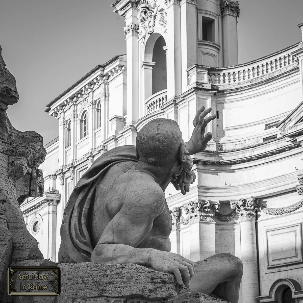 Districts Of Rome - 4 Rivers Fountain In Piazza Navona
