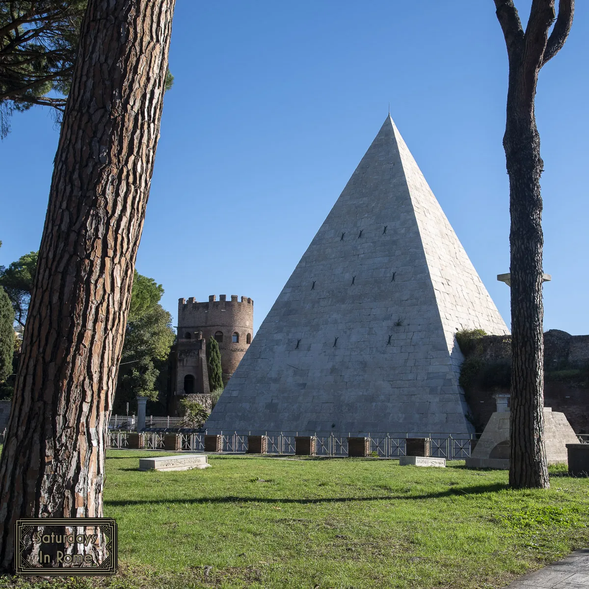 Rome Neighborhoods - The Pyramid and Cat Sanctuary