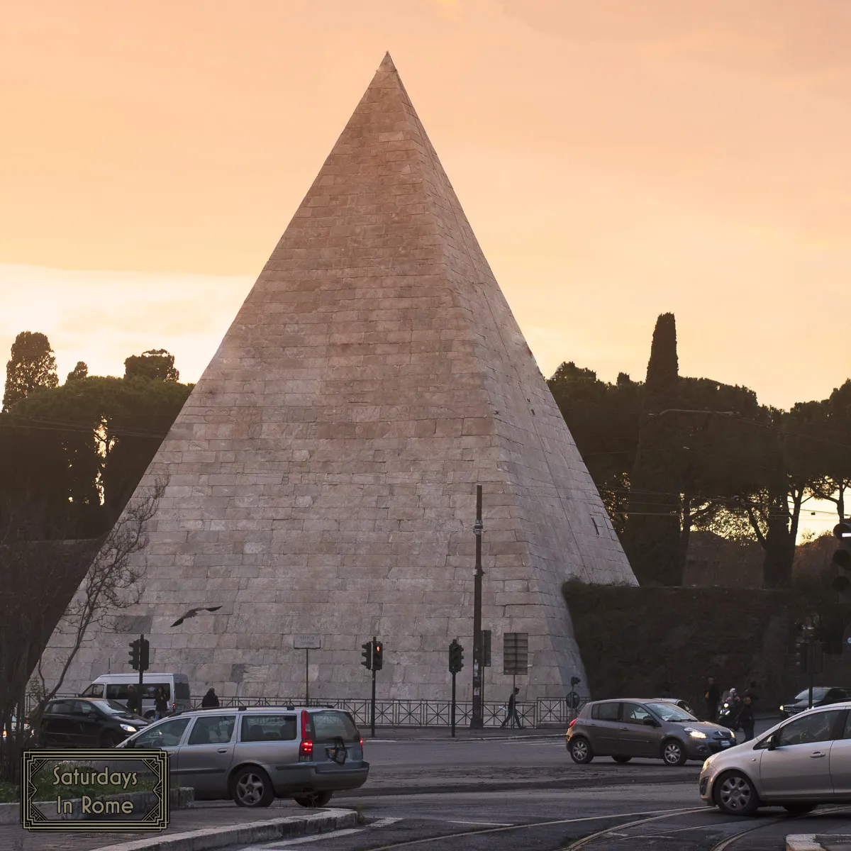 Rome Neighborhoods - Pyramid In Rome