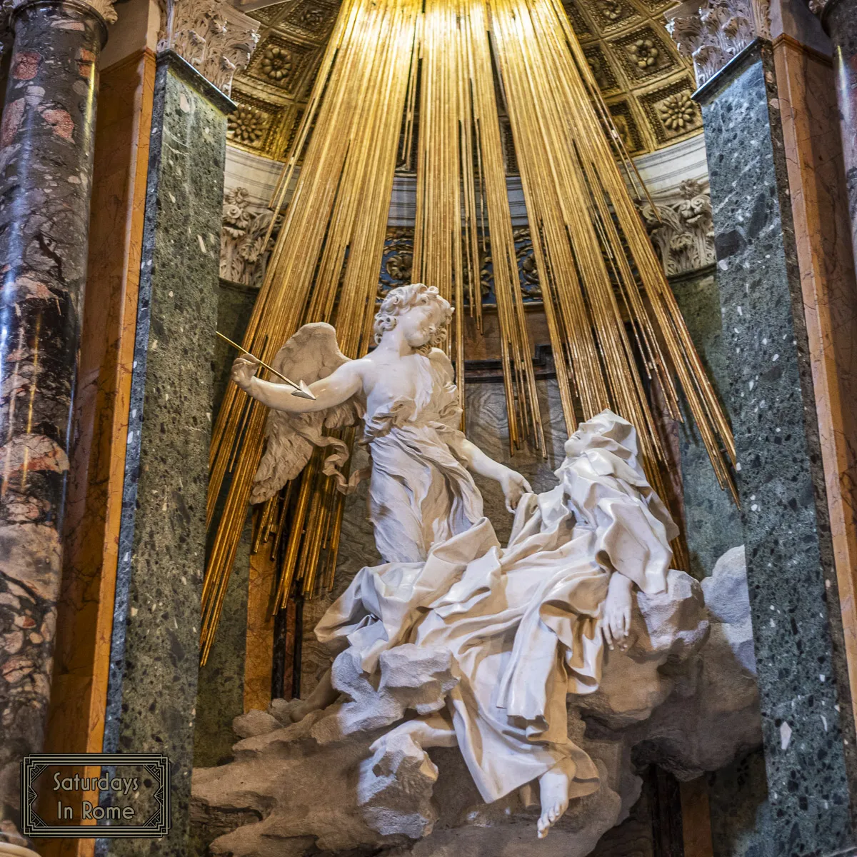 Rome Neighborhoods - The Ecstasy of St. Teresa