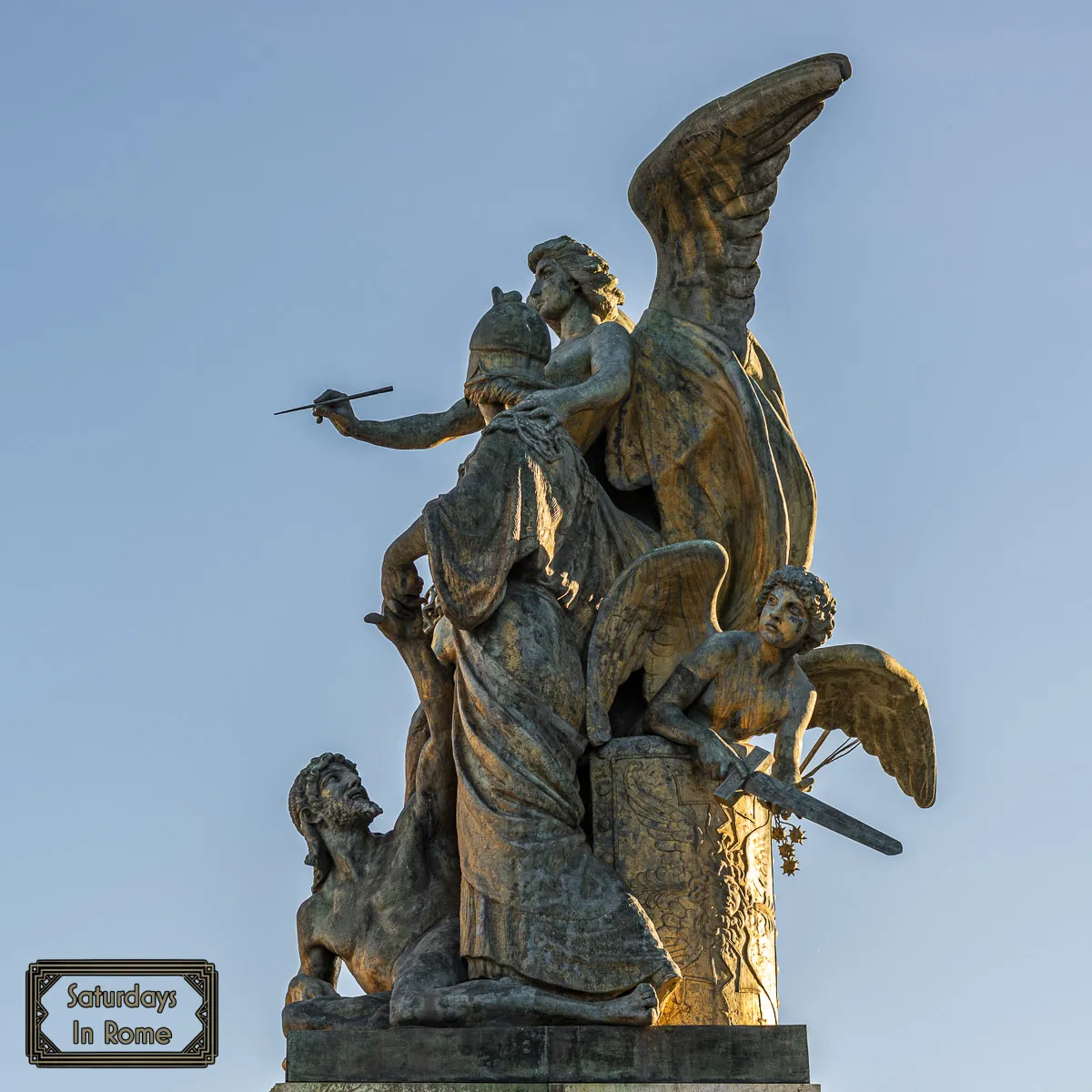 Altar of the Fatherland - Bronze Statues