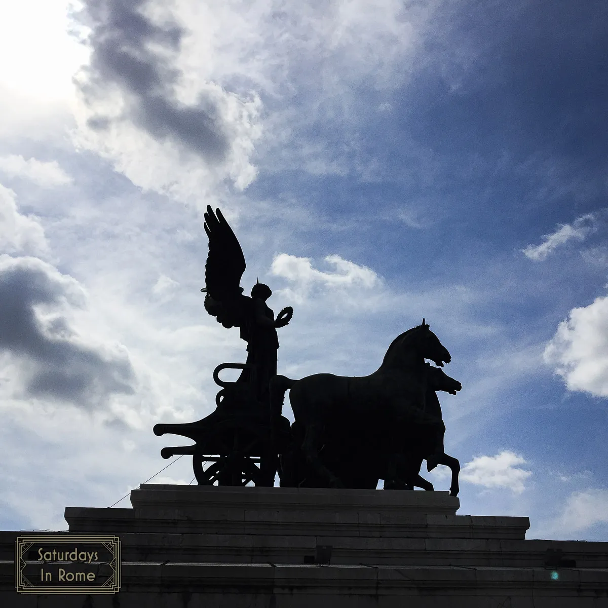 Altar of the Fatherland - Angel On Chariot