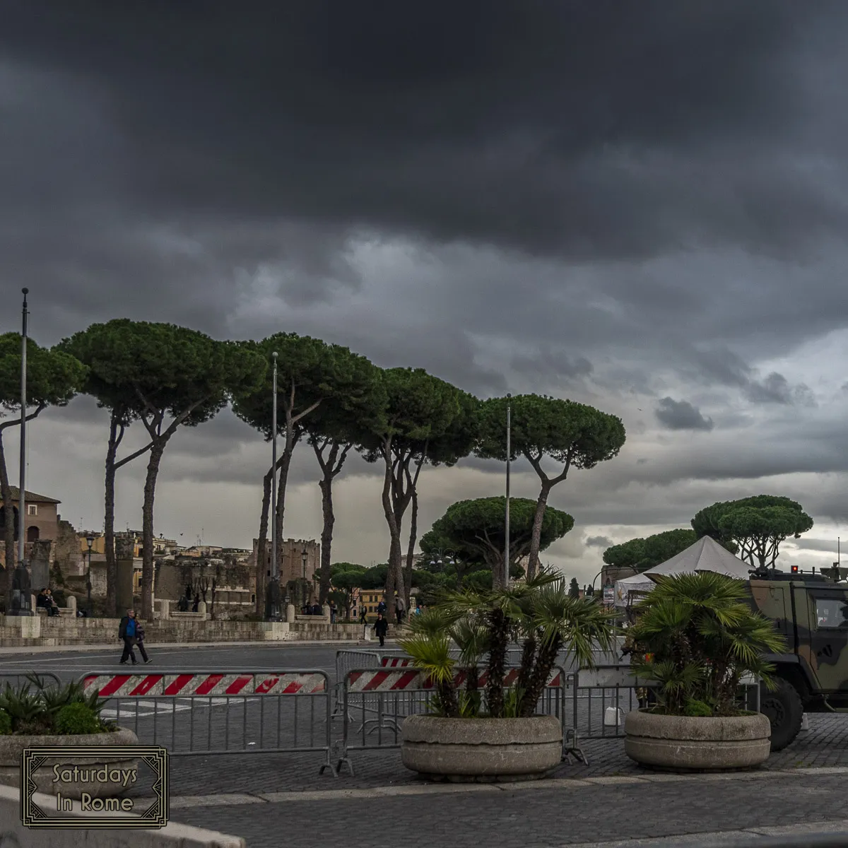 Rainy Season In Rome - Storm Clouds
