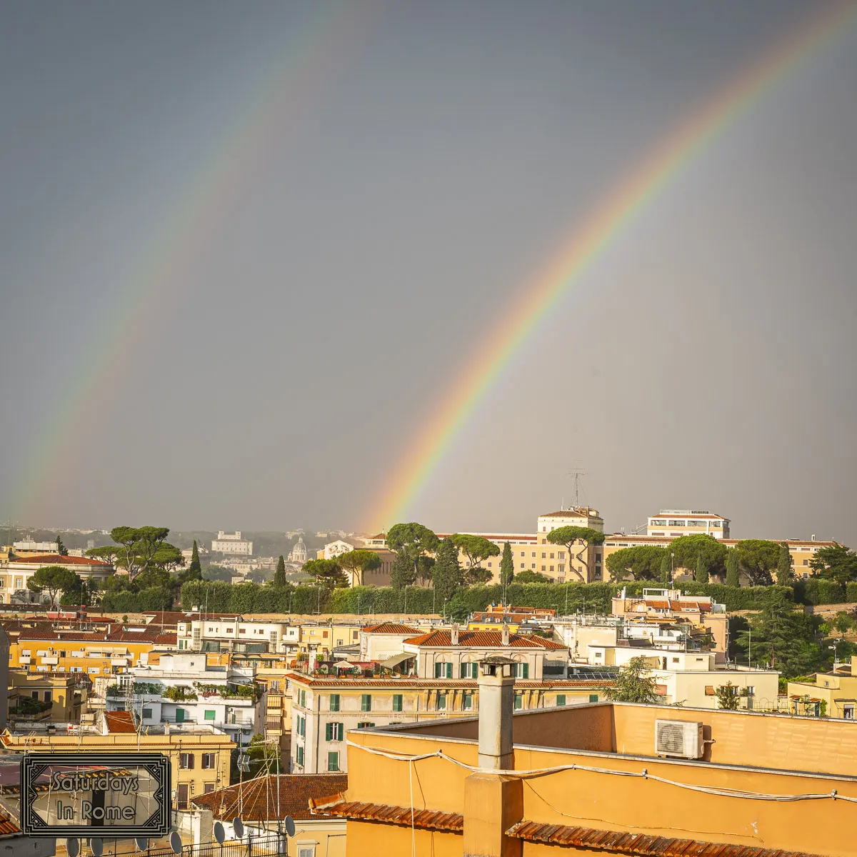Rainy Season In Rome - Rainbows