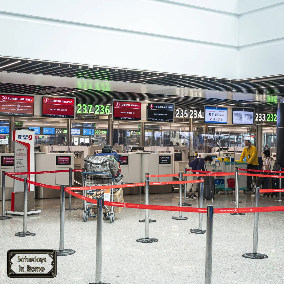 Rome Fiumicino Airport Guide - Check-In Area