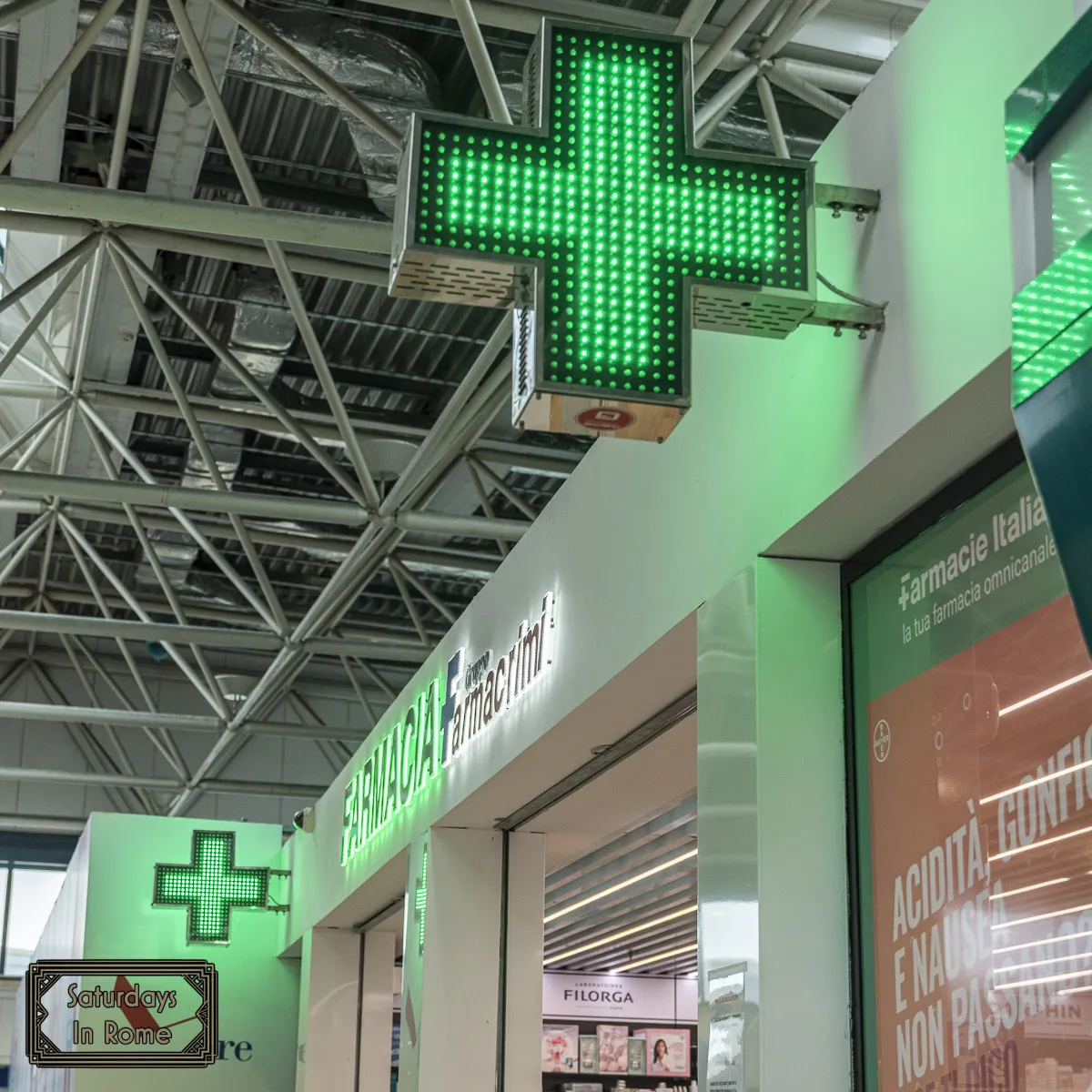 Rome Fiumicino Airport Guide - Pharmacy