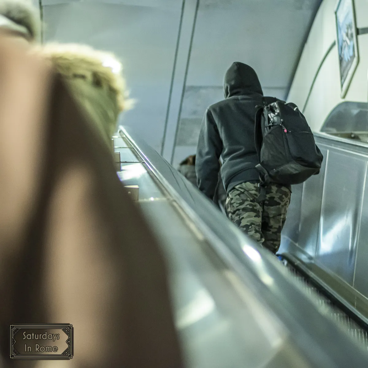 Does Rome Have A Subway - Stairs and Escalators