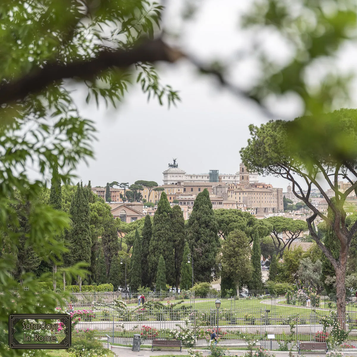 Rome Rose Garden - The Views From Aventine Hill