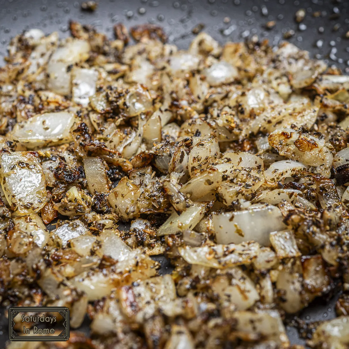 Authentic Italian Meatball Recipe - Sauté Aromatics