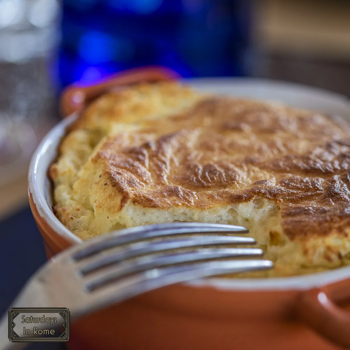 Foods To Try In Rome Italy - Cheese Soufflé