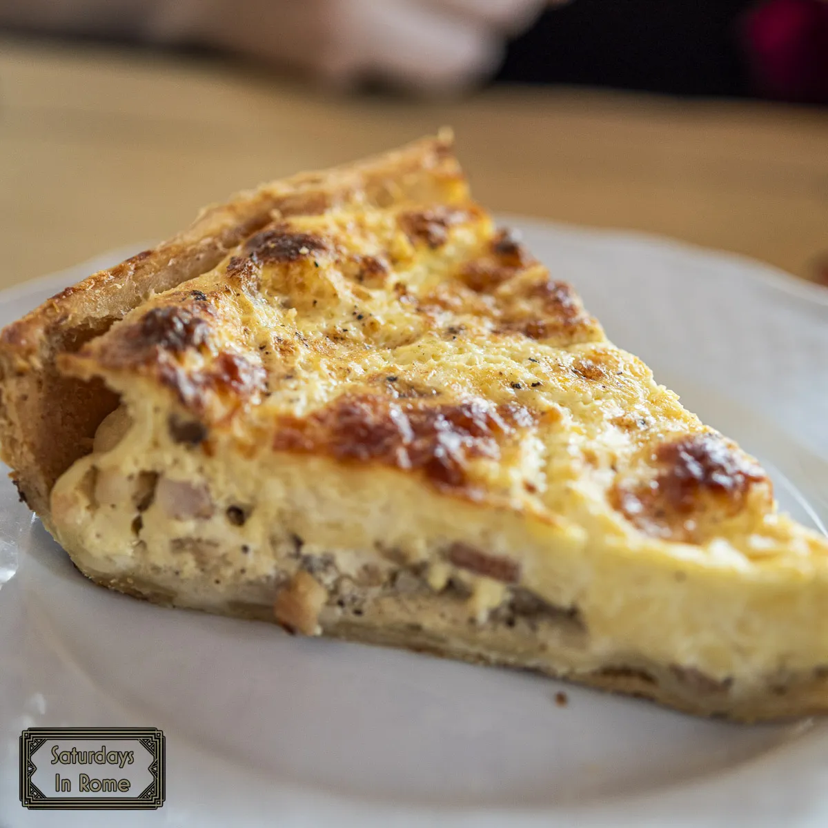 Foods To Try In Rome Italy - Quiche Lorraine