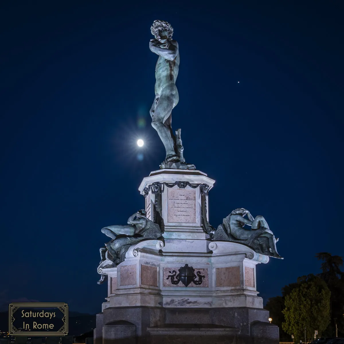 Is Florence Italy Worth Visiting - Fake David At Night