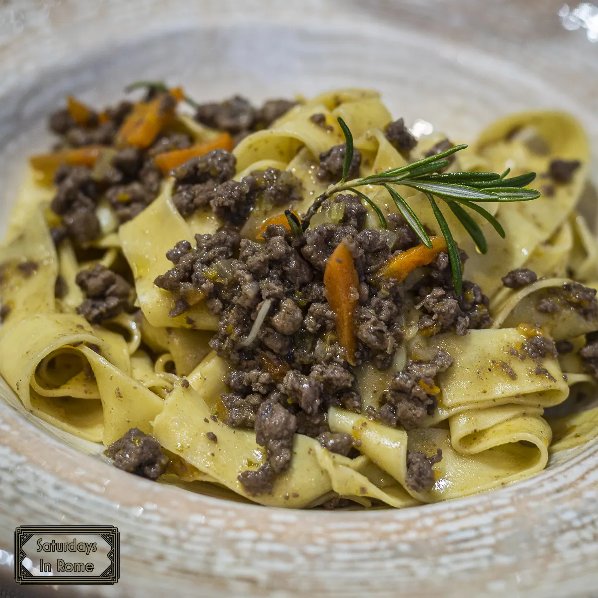 Pasta in Rome - Non-Classic Ragù