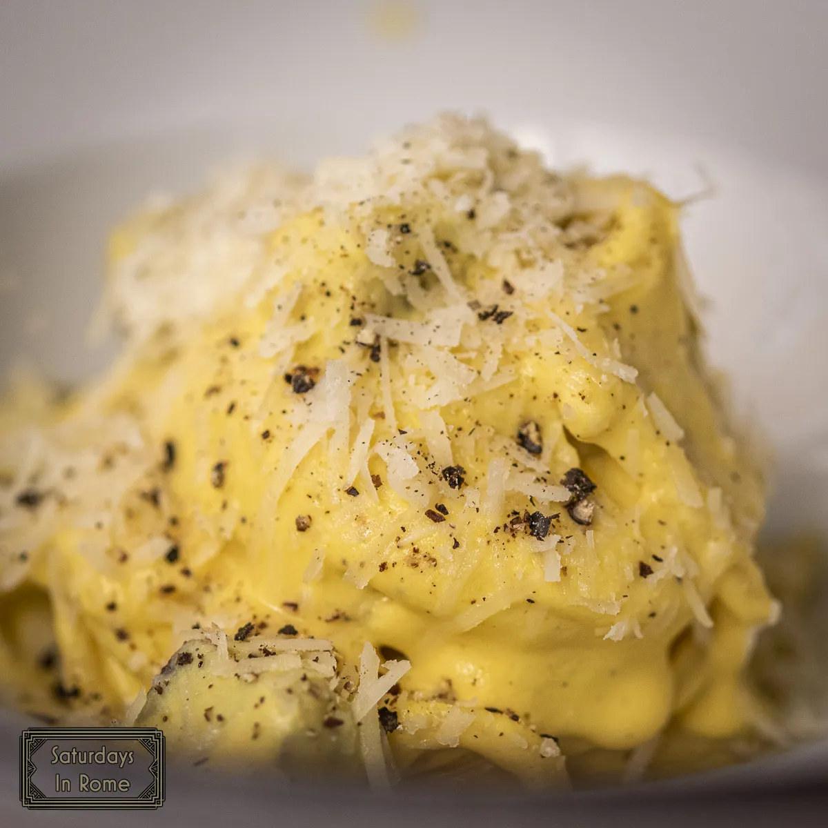 Pasta in Rome - Classic Cacio e Pepe