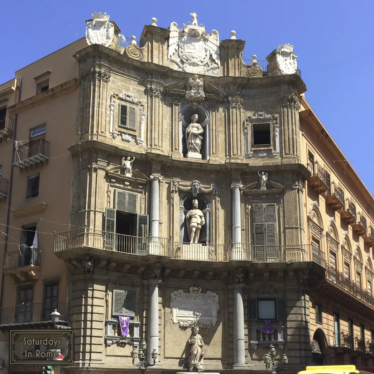 Trip To Palermo Italy - Quattro Canti