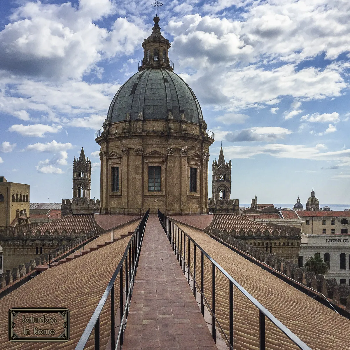 Trip To Palermo Italy - The Cathedral Roof