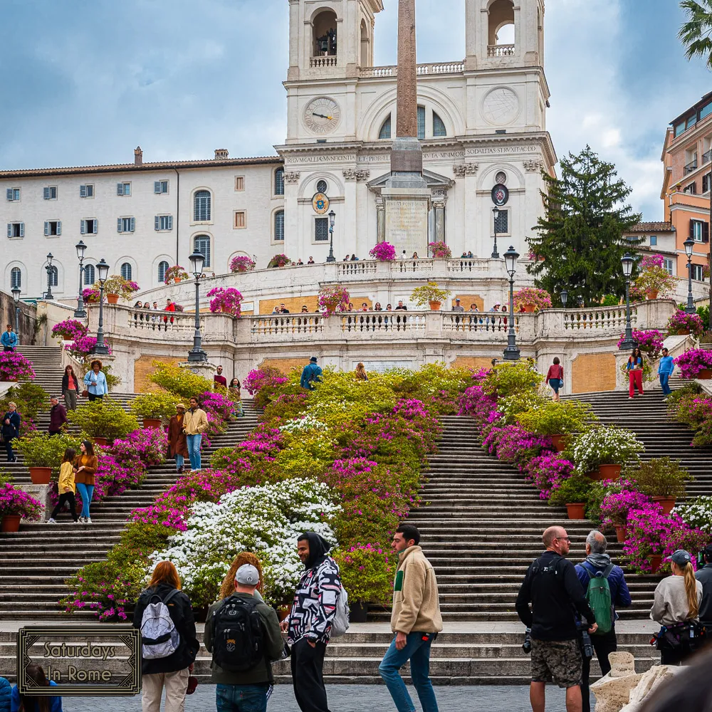 7 Day Rome Itinerary - Spanish Steps