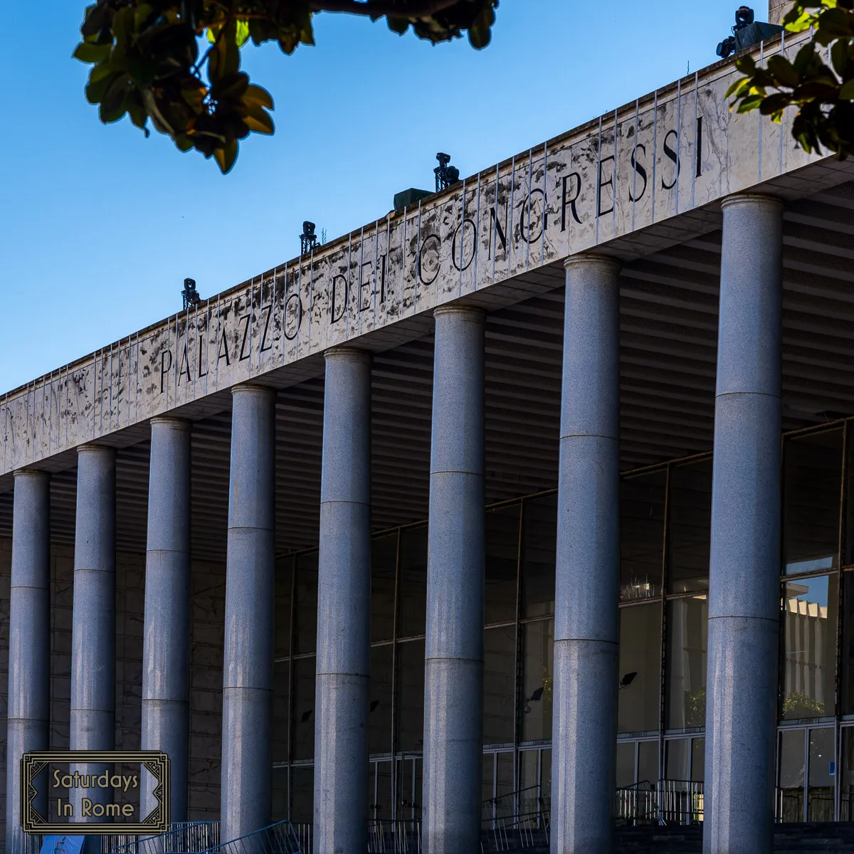 EUR Rome - Run Down Palazzo