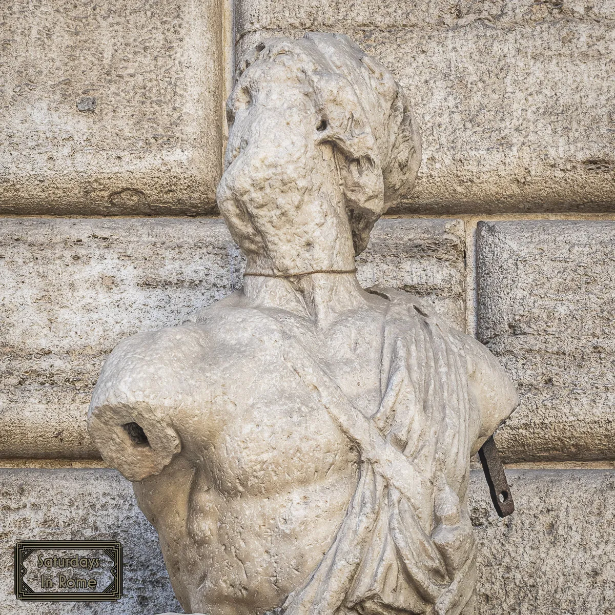 Talking Statues in Rome - Pasquino CloseUp