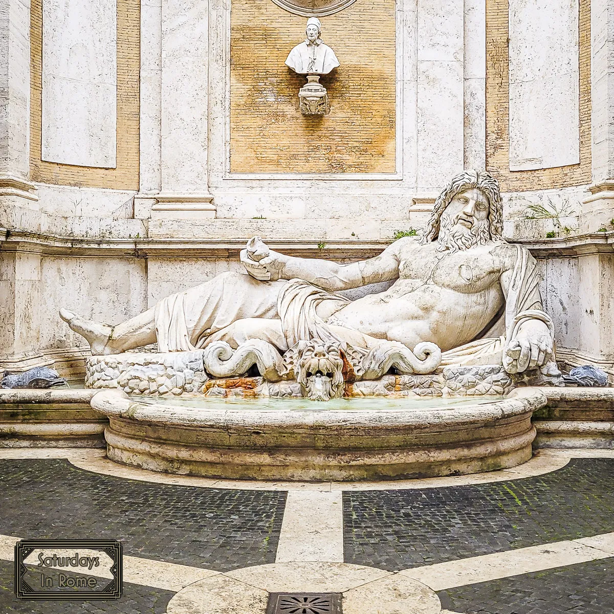 Talking Statues in Rome - Marforio