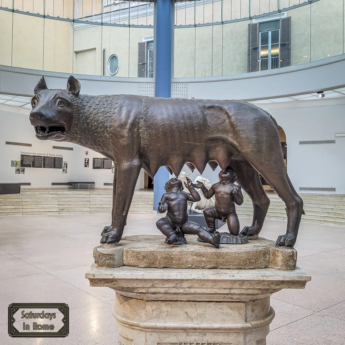3-Day Rome Itinerary For Museums - She-_Wolf In Capitoline Museums