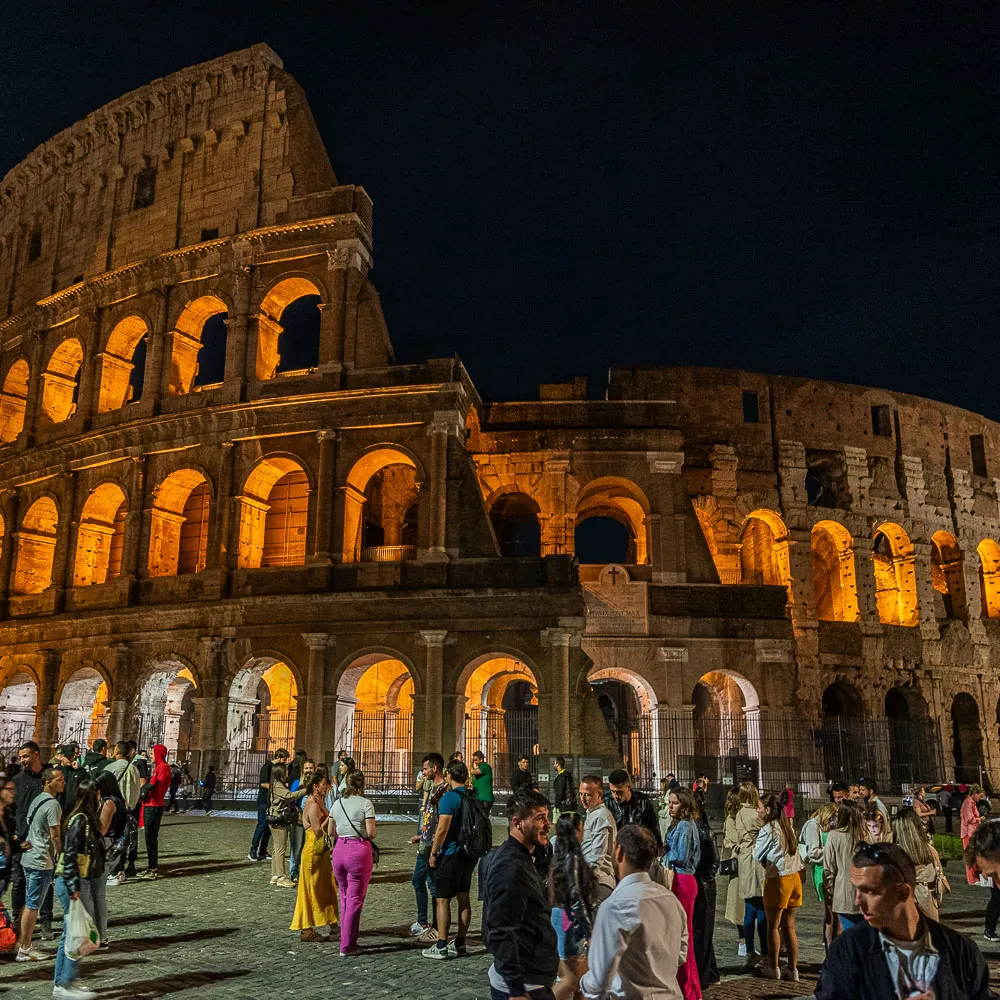 north vs south italy - Rome's Colosseum