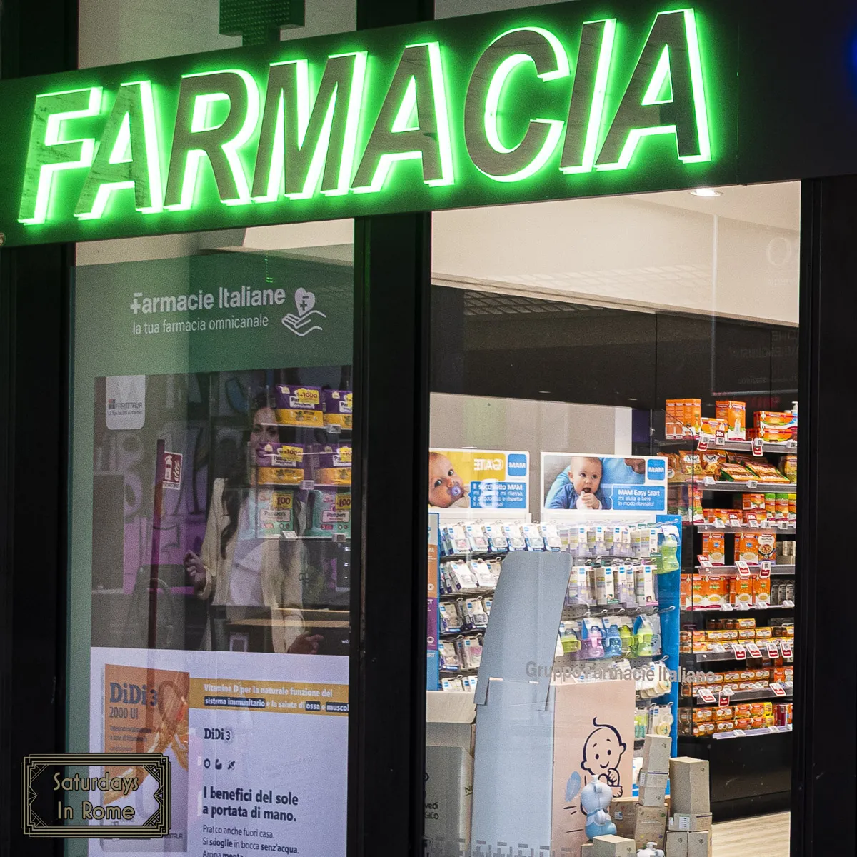Pharmacies In Italy - Look For The Green Signs