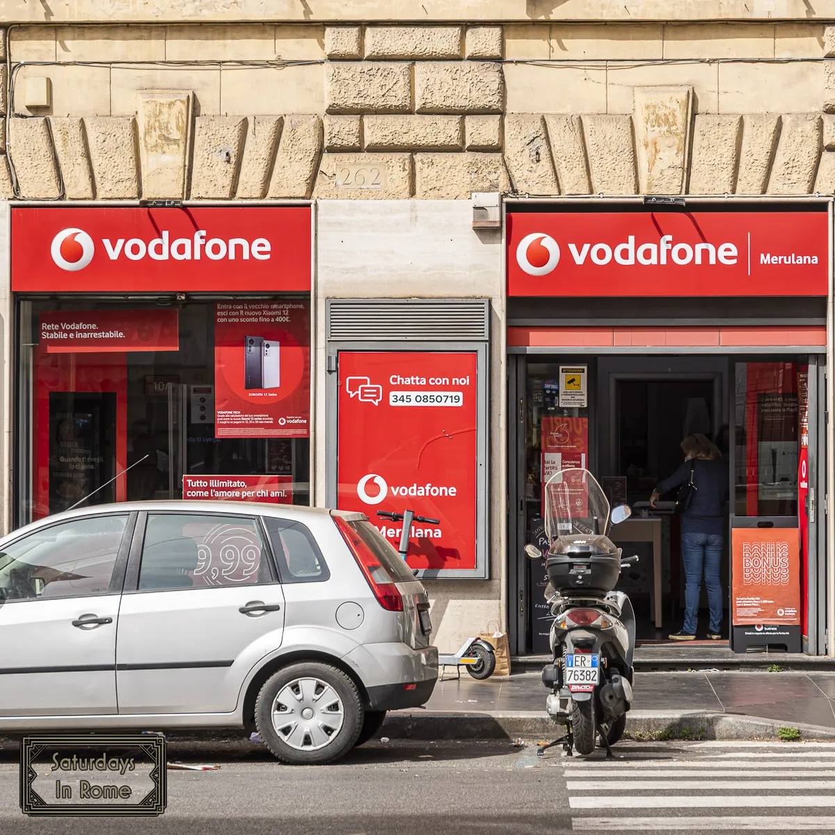 Rome SIM Card - Vodafone Around Rome