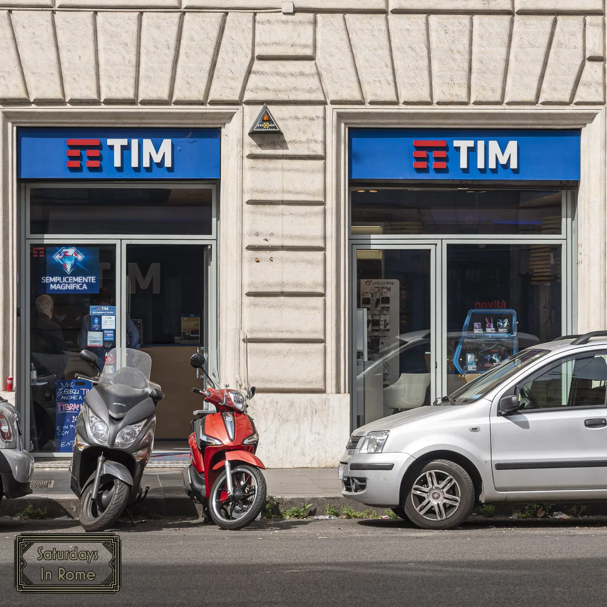 Rome SIM Card - TIM around the city