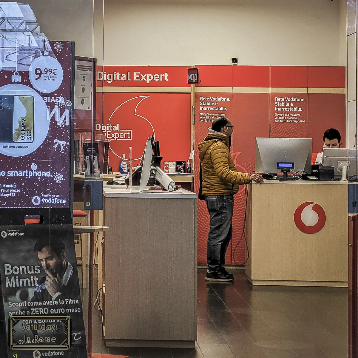 Rome SIM Card - Vodafone At Station