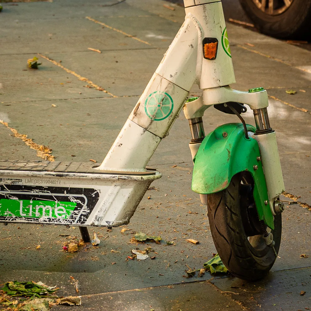 Scooters In Rome - Lime Scooter