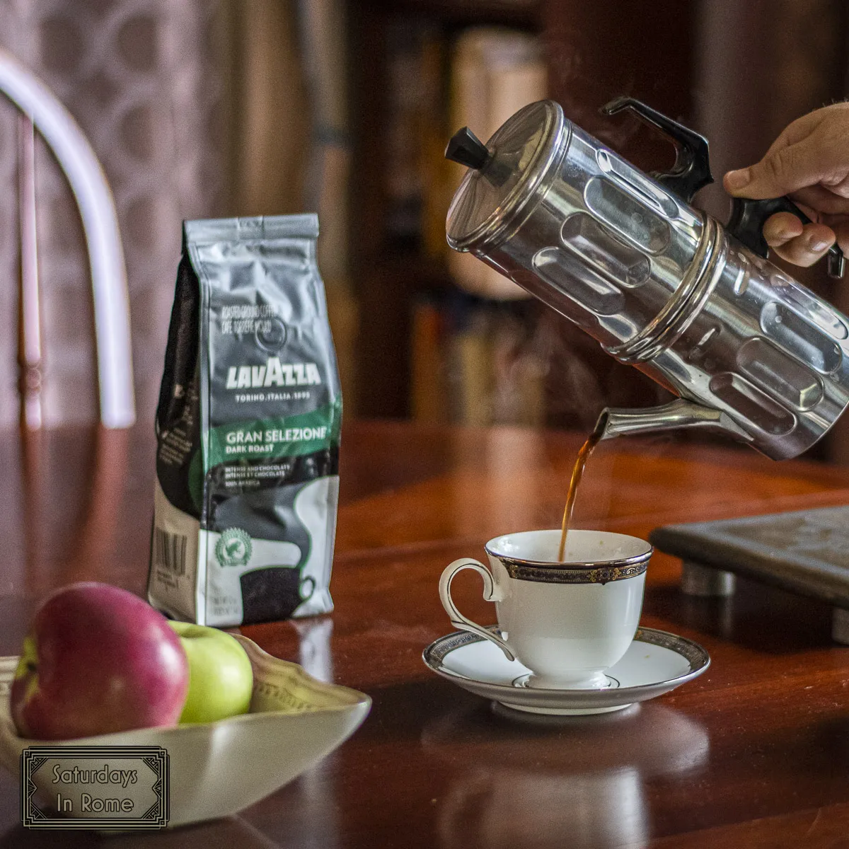 Best Country For Coffee - Lavazza in a Cuccumella