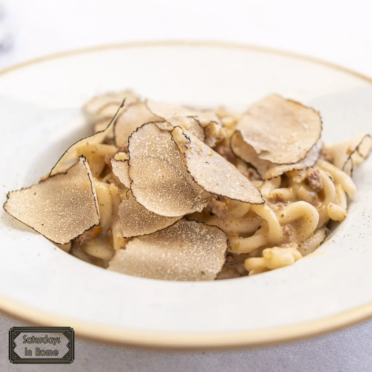Orvieto Restaurants - Truffles on Pasta