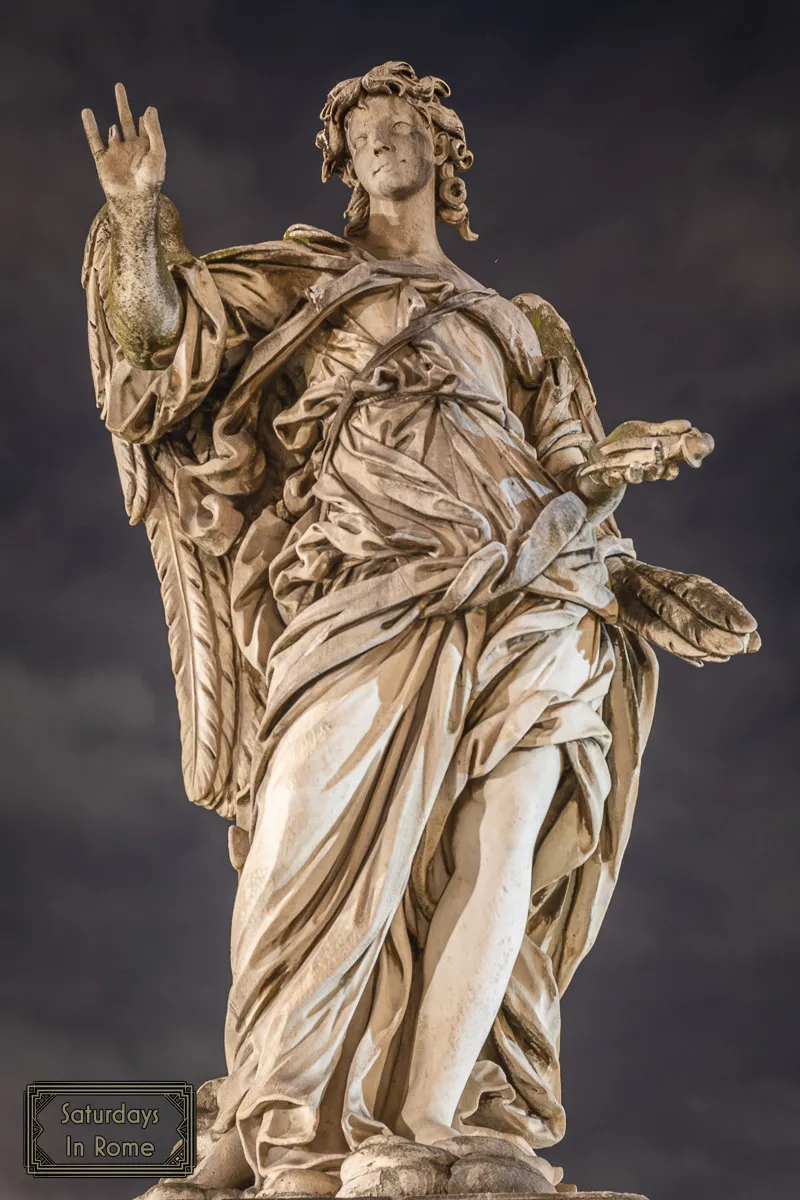 Ponte Sant Angelo - Holding Nails From Cross