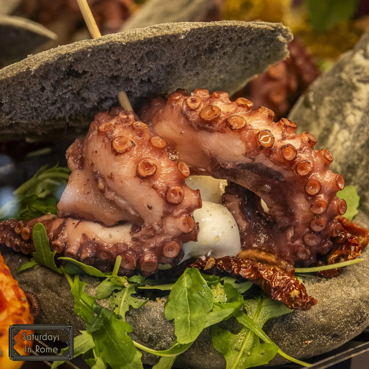 What To Eat In Bari - Octopus Sandwich