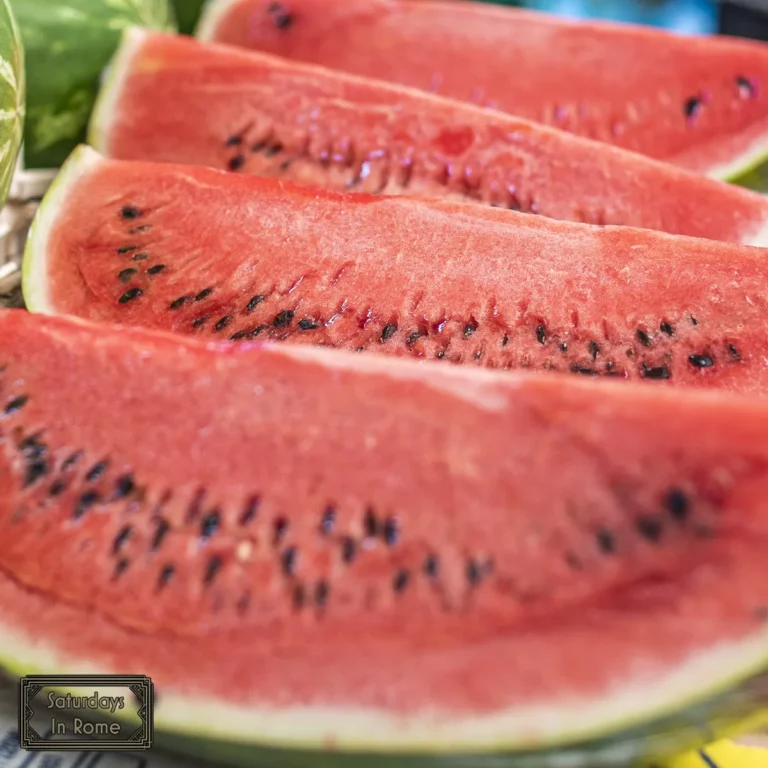 Farmers Markets In Rome - Fresh Watermelons