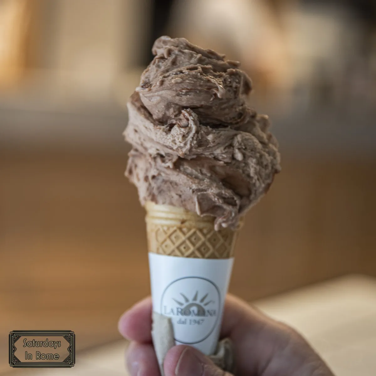 La Romana Gelato - Chocolate Cone