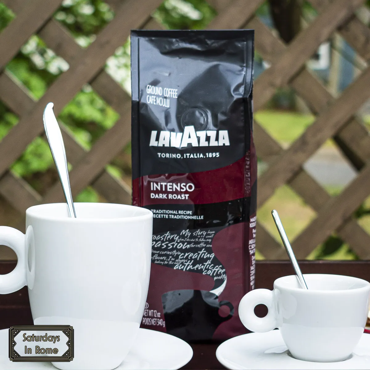Turin Coffee - Lavazza bag with small and large cups