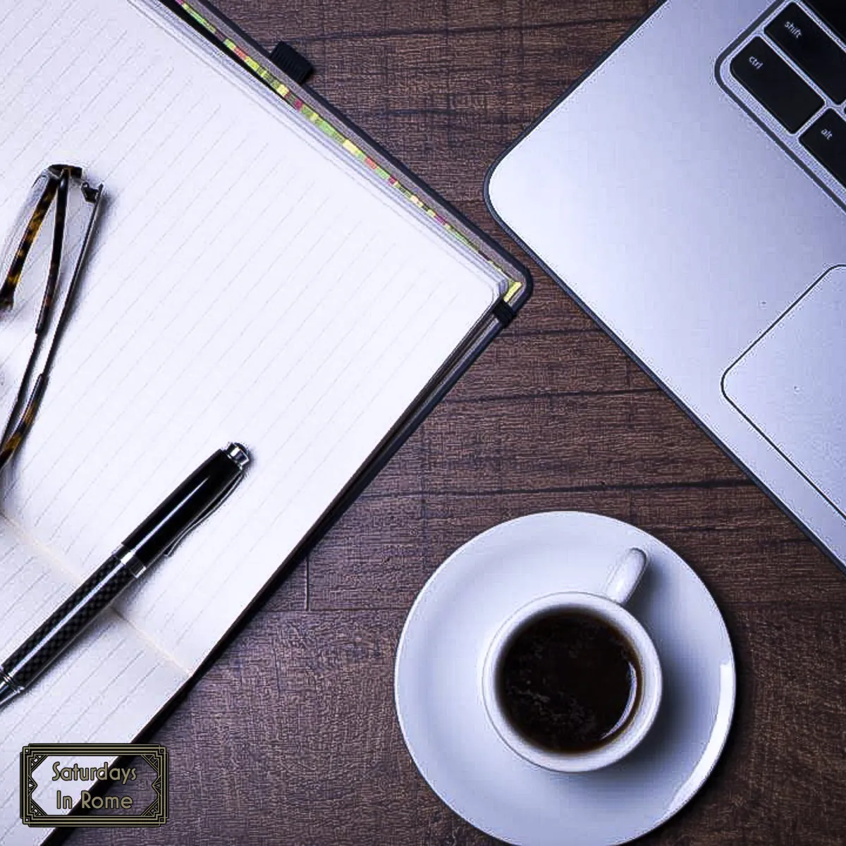 Turin Coffee - Cup and Laptop