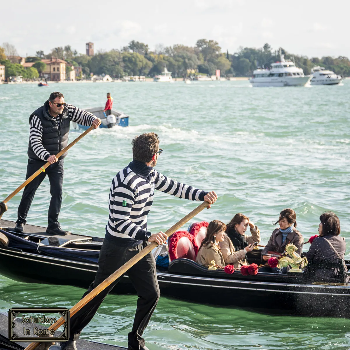 Venice Visitor Tax - Racing Gondolas