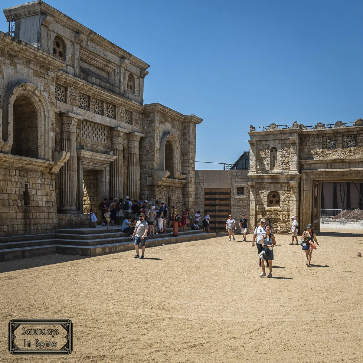 Cinecittà Studios - Ancient Roman Buildings