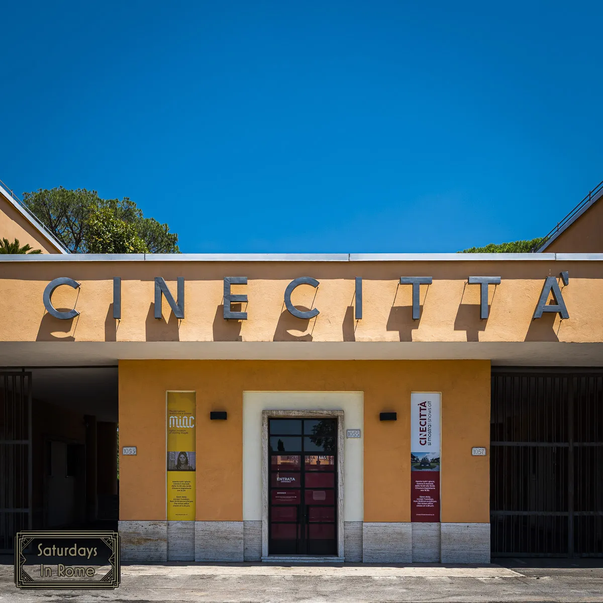 Cinecittà Studios - Entrance