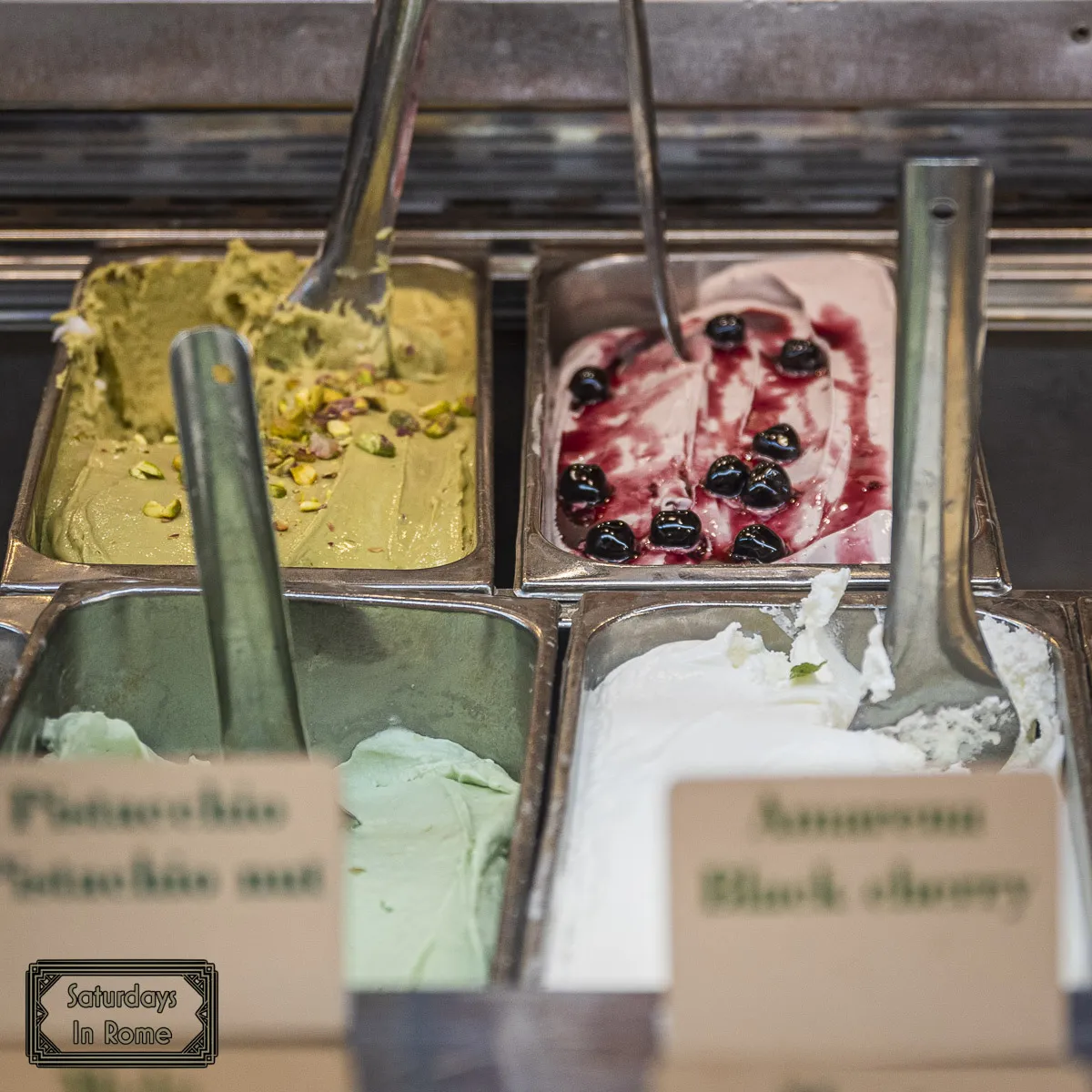 Giolitti Gelato Rome - So Many Flavors