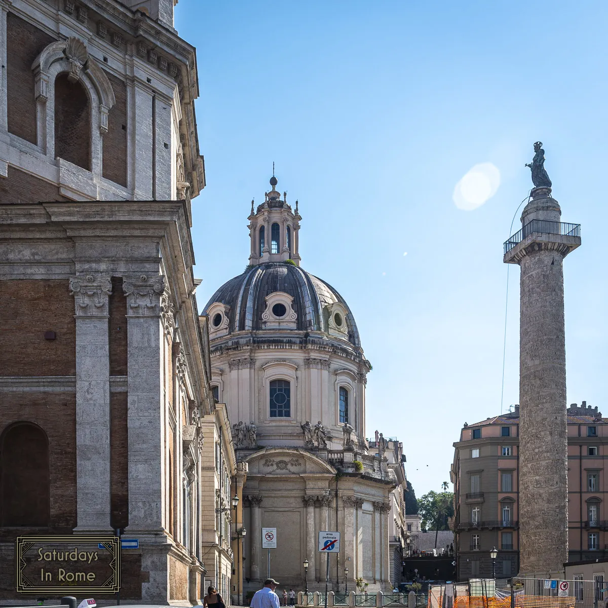 Piazza Venezia History - Trajan's Column