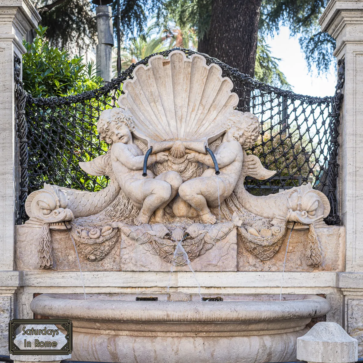 US Consulate In Rome - Fountains