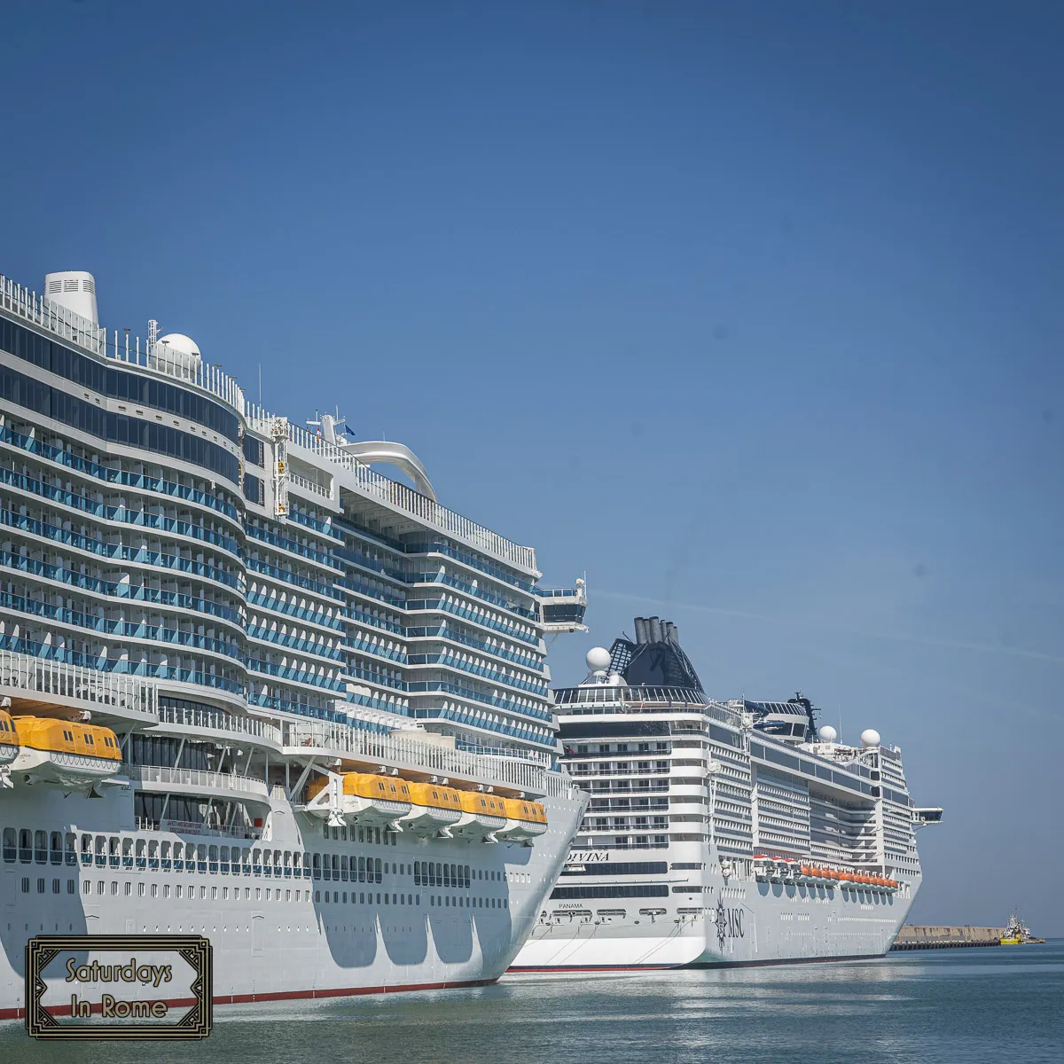 Civitavecchia Italy - Cruise Ship Port