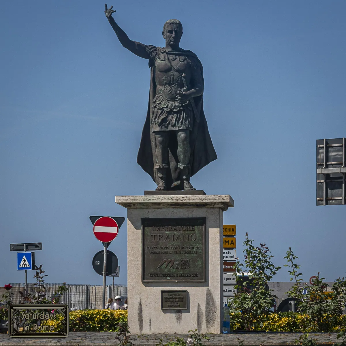 Civitavecchia Italy - Emperor Trajan