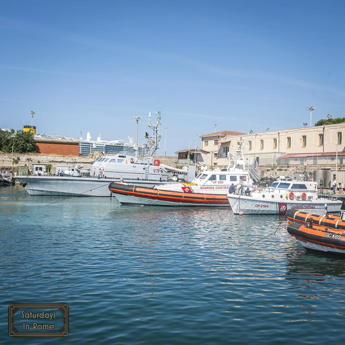 Civitavecchia Italy - Coast Guard Station